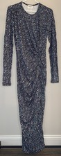 Isabel Marant Etoile Blue Jelina Ruched Maxi Dress - Size EU 38, US 6