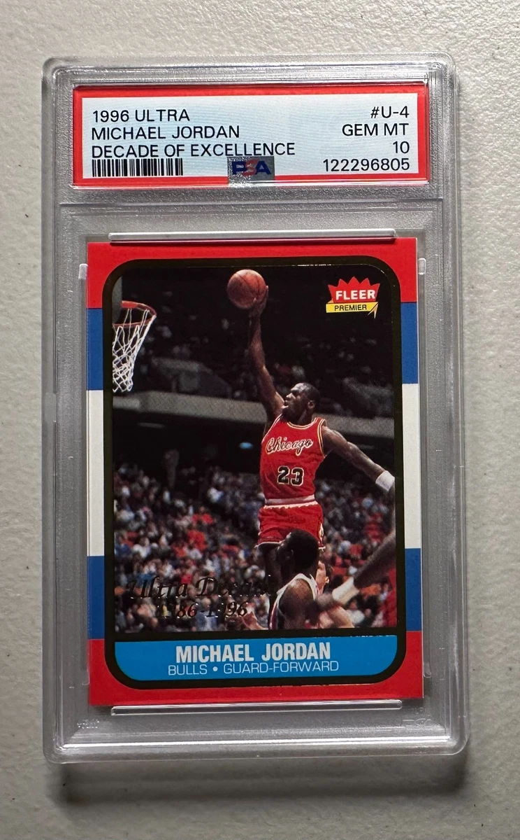 Michael Jordan PSA 10 Graded Basketball Trading Cards for sale | eBay