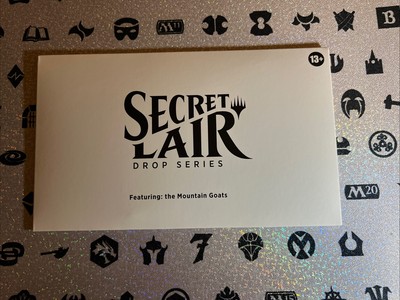 MTG Secret Lair Featuring: The Mountain Goats Regular NON-FOIL NEW SEALED