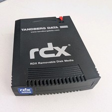 Tandberg RDX Removable Disk Media 500 Go cassette données amovible sauvegarde 