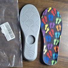 Kids Shoe Insoles AirTag Hidden Holder Multicolor