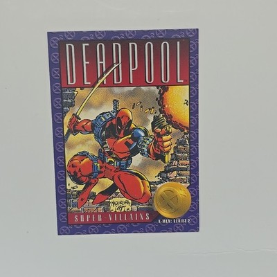 1993 Sky Box Marvel X-Men Series 2 Marvel Super-Villians Deadpool #62