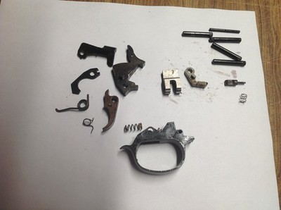 H&R/NEF trigger assembly parts complete (single leg spring lifter style)