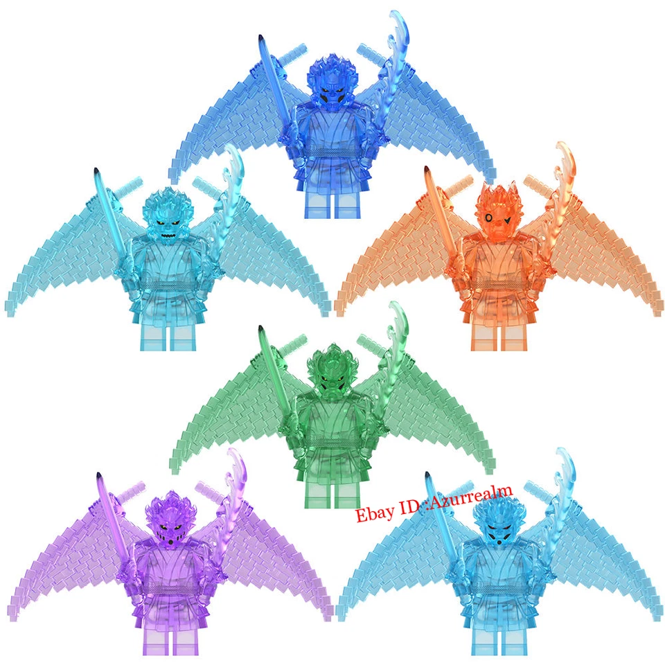 MARKENLOS Anime NARUTO Susanoo Transparent Pvc Figur Modell Zusammengebautes Spielzeug