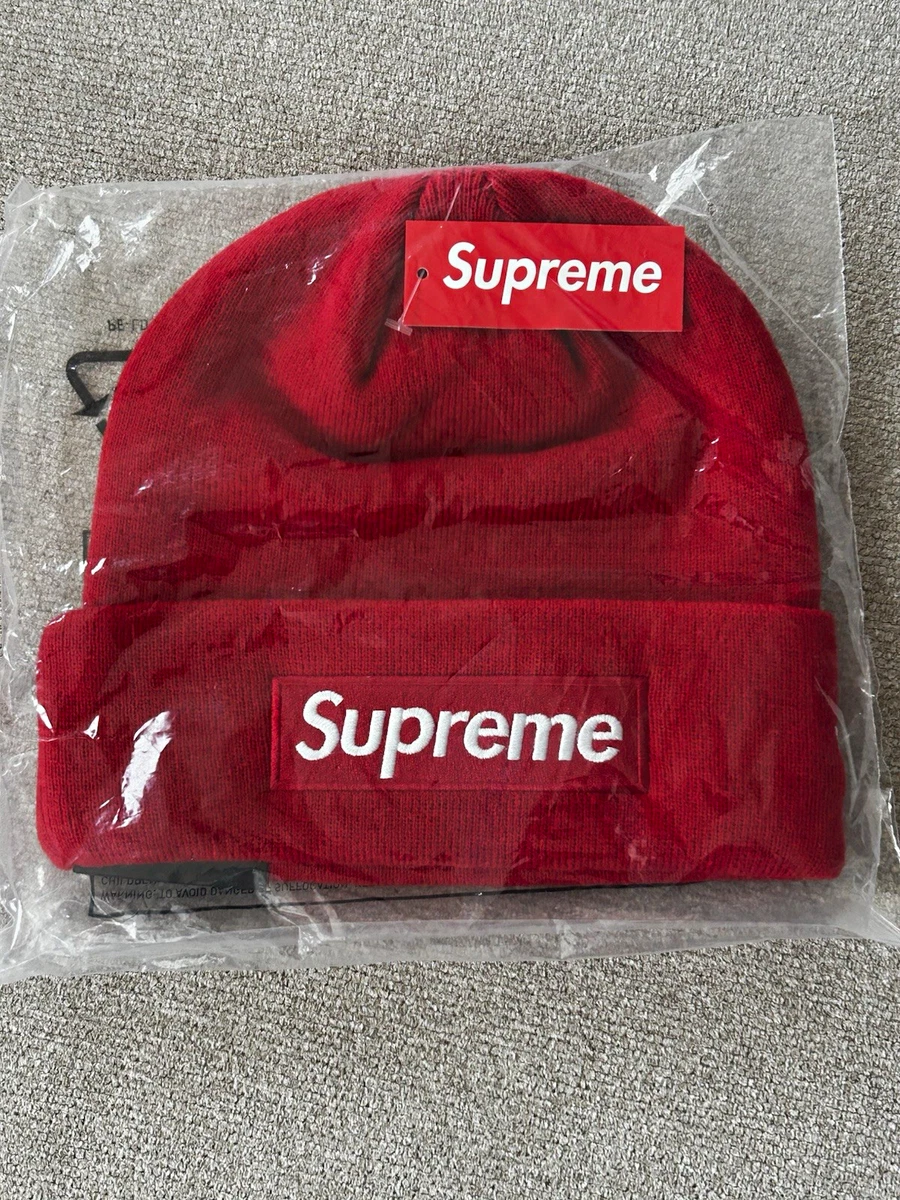 Supreme Red Beanie Hats for Men Just Listed 2026