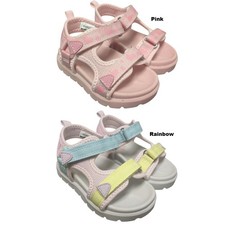 OshKosh B'Gosh Toddler Girls Hook Loop Strap Sandal, Meadow
