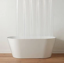 Threshold Heavy Weight Peva Clear Shower Curtain Liner