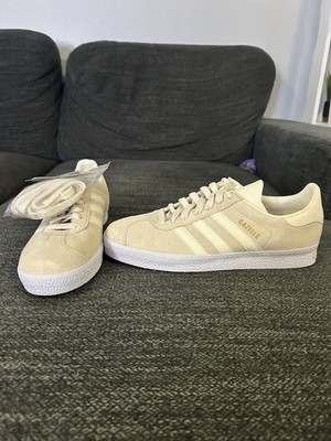 adidas Gazelle 2 Beige White Suede Originals NEW! WITH TAGS!