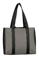 TOM Tailor Lanika Zip Shopper L Shopper Tasche Mixed Black Schwarz Creme
