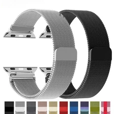 Milanese Loop Metal Watch Band Strap For Apple Watch 11 10 9 8 7 6 5 4 Ultra 3