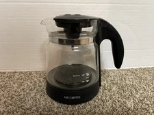 Mr. Coffee Cafe Latte Maker BVMC-EL1 Replacement Carafe with Lid - NO Whisk