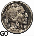 1913-D Buffalo Nickel Type 2, Better Date Denver Mint Issue