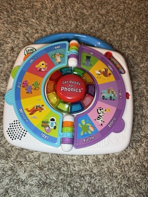 Leap Frog Get Ready For Phonics Spin & Learn Interactive Word