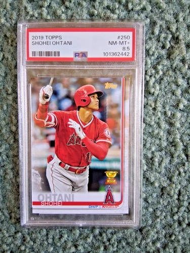 2019 TOPPS BASEBALL SET SHOHEI OHTANI ROOKIE CUP #250 PSA 8.5 NM-MT+