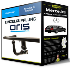 Abnehmbare Anhängerkupplung für MERCEDES E-Klasse T-Modell (Kombi) 03- S211 Oris