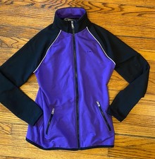 Polo Ralph Lauren Lauren Active Woman s Small Track Jacket Purple Black