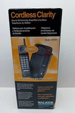 Rare Vintage Cordless Clarity Sound Amplified Cordless Telephone New Box Open
