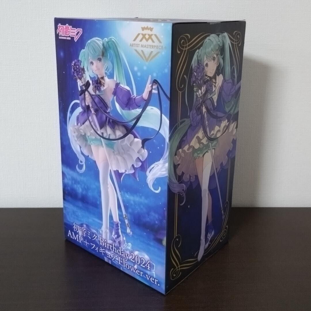 Hatsune Miku Birthday 2024 AMP+ Figure Flower ver. TAITO Hatsune Miku Birthday 2024 AMP+ Figure Flower ver. TAITO