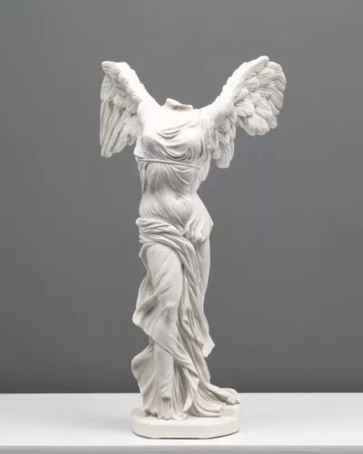 Greek Goddess Marble Statue Replica - Winged Victory Statue - Nike of Samothrace