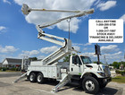 2009 International 7400 Workstar 105' Elevator 2M Bucket Truck Boom 7.6L Diesel