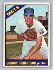 1966 Topps Gordon Richardson #51 - New York Mets - EX+