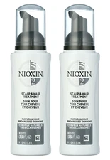 Nioxin System #2 Scalp & Hair Treatment Progressed Thinning, 3.38 oz (2 Pack)