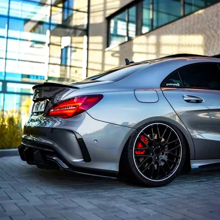Für Mercedes Benz CLA Klasse C118 CLA35 CLA45 AMG Glänzend Schwarz