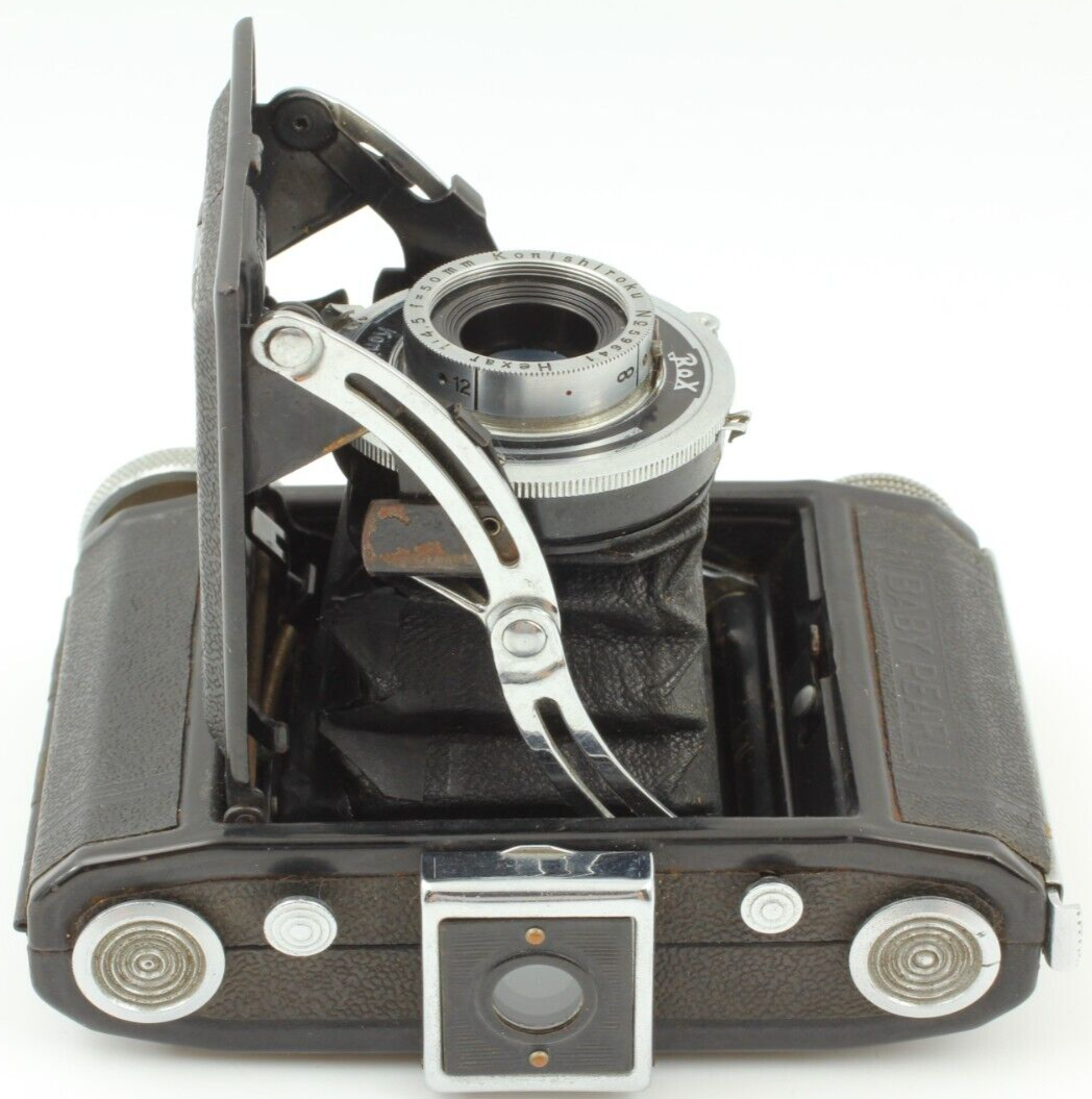 Rare! Rokuoh-Sha Baby Pearl Camera + Hexar Lens & New 127 Best