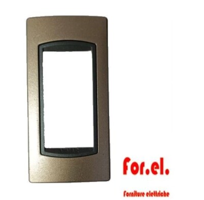 Vimar H20666.05.01 - Plakette 1 Form Bronze Dunkelheit