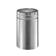 4" x 6 5/8" DirectVent Pro 16" Galvanized Chimney Pipe Extension - 46DVA-16A