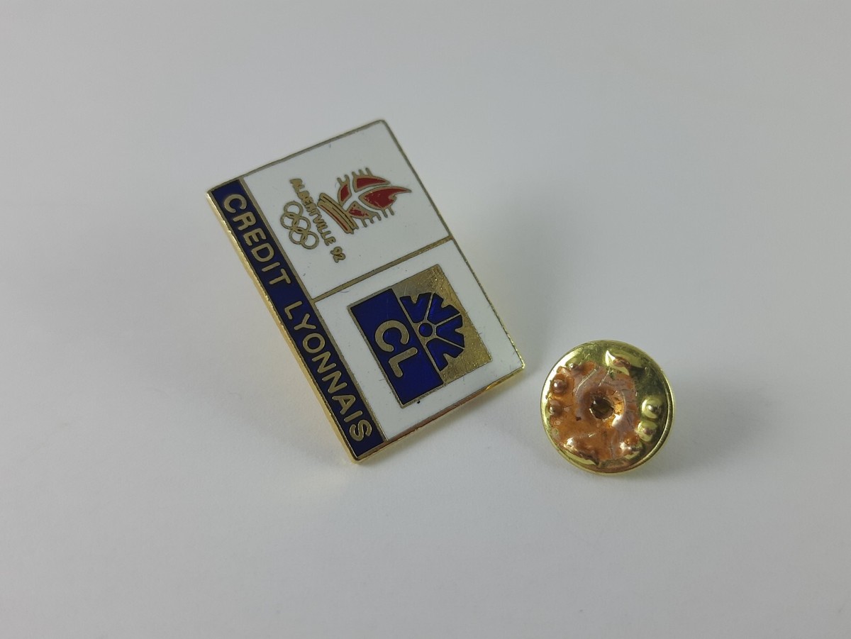 Pin's Credit Lyonnais JO Albertville 1992 – Édition Limitée Signée COJO