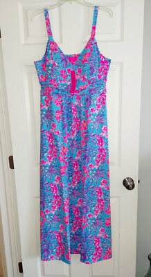chinese dress ladies Lilly Pulitzer Blake Maxi Dress Cumulus Blue Orchid Oasis 10 at Amazon  Women's Clothing store
