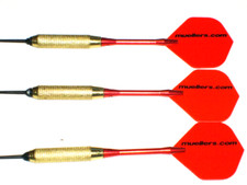 Soft Tip Darts New, 18 Gram Brass with Aluminum Shafts, 3553