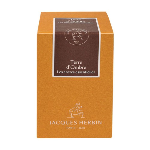 Inchiostro Jacques Herbin Essentials - flacone da 50 ml - Terre d'Ombre - Foto 2 di 5