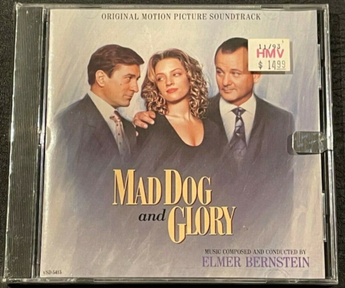 Mad Dog & Glory [Original Motion Picture Soundtrack] by Elmer Bernstein NEW CD  - Afbeelding 1 van 2