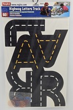 Roylco Highway Letters Track 60 pcs NEW