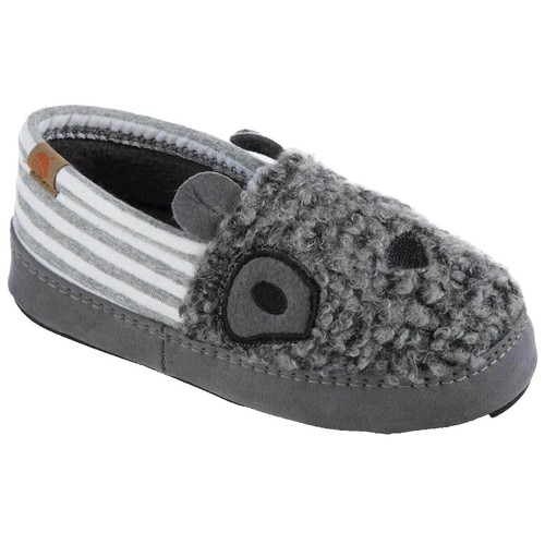 Rhodes Mule Slippers Mens 10 Gray Wool Felt Slip On House  display picture 2