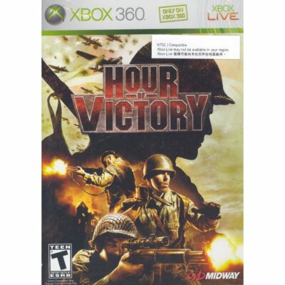 Xbox360 - xbox360★HOUR OF VICTORY 海外版 北米版★箱付・説明書付 xbox360☆HOUR OF VICTORY 海外版 北米版☆箱付・説明書付