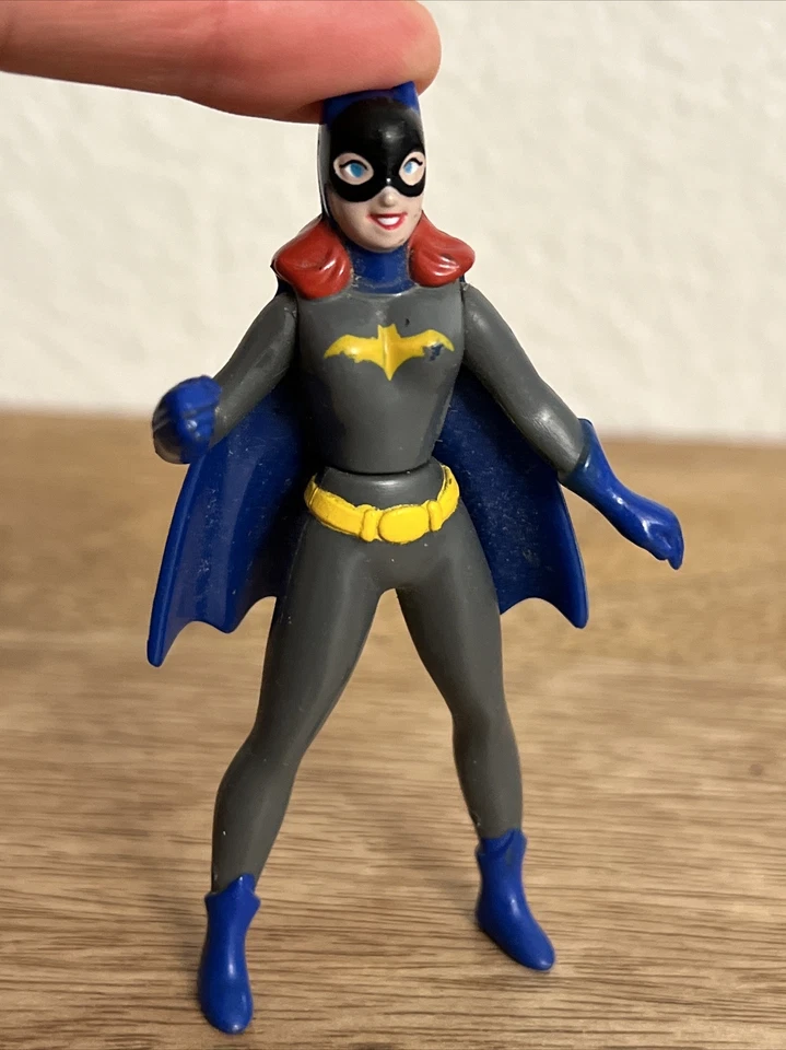 "FIGURA DE ACCIÓN DE PLÁSTICO BATGIRL DC COMICS 3,5"" DE COLECCIÓN (1993) JUGUETE" Foto 2 de 4