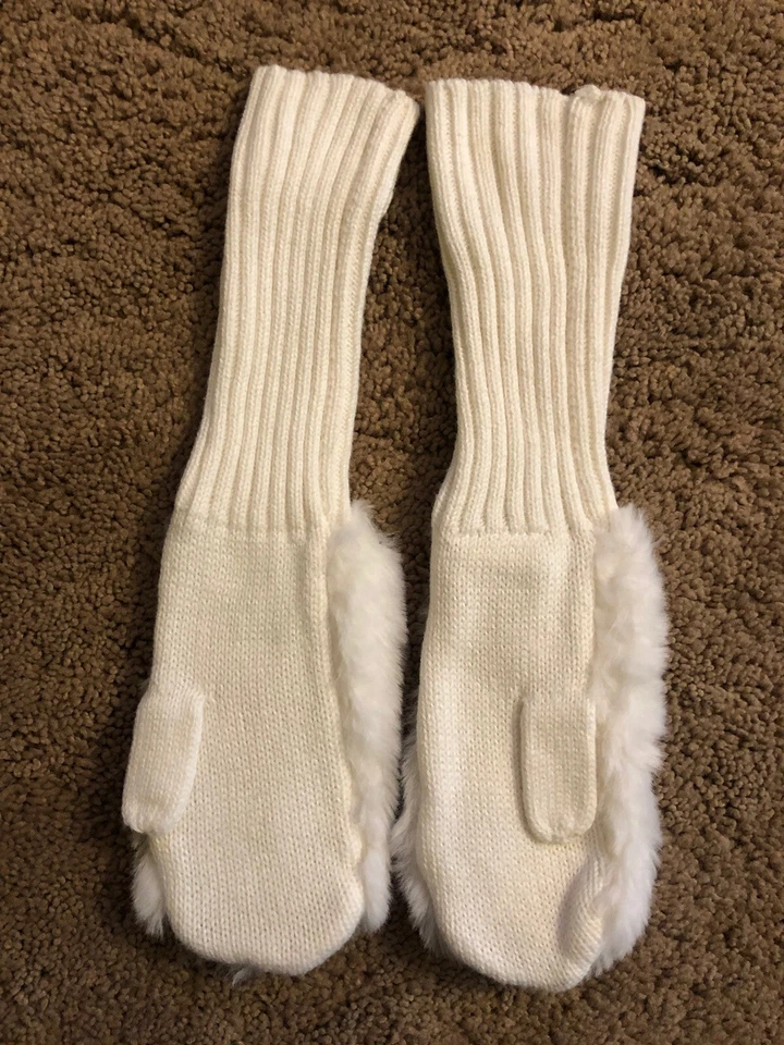 Suéter Mitones Gymboree Invierno Blanco Suave Imitación Piel Niñas 3/4 (3C) Foto 3 de 4