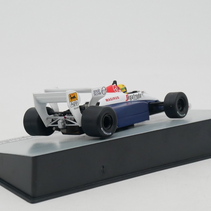 ixo 1:43 F1 Cars Toleman TG184 1984 Ayrton Senna Diecast Car ixo 1:43 F1 Cars Toleman TG184 1984 Ayrton Senna Diecast Car