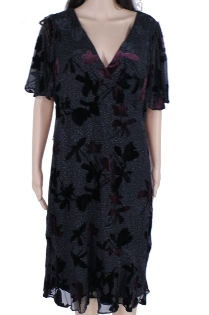 ralph lauren black wrap dress