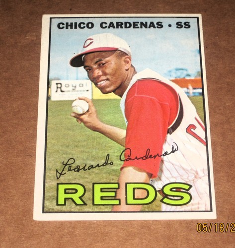 1967 TOPPS BASEBALL CHICO CARDENAS CARD#325