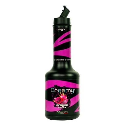 DREAMY / Drachenfrucht Dragonfruit FruchtPüree / 0,95ltr. 0% / Frucht-Mark-Püree