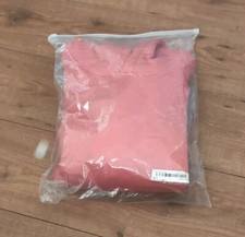 Fleece Lined Hoodie, Coral, Size M . New