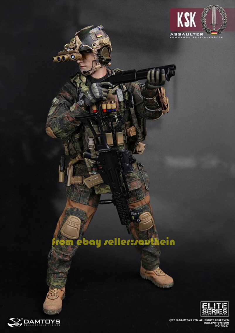 1/6 12インチ KSK Germany's Special Forces DAMTOYS 78054 KSK German Soldier Action Figure Special