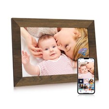 Digital Photo Frame 10.1 Inch WiFi Electronic Picture Frame Desktop IPS Touch...