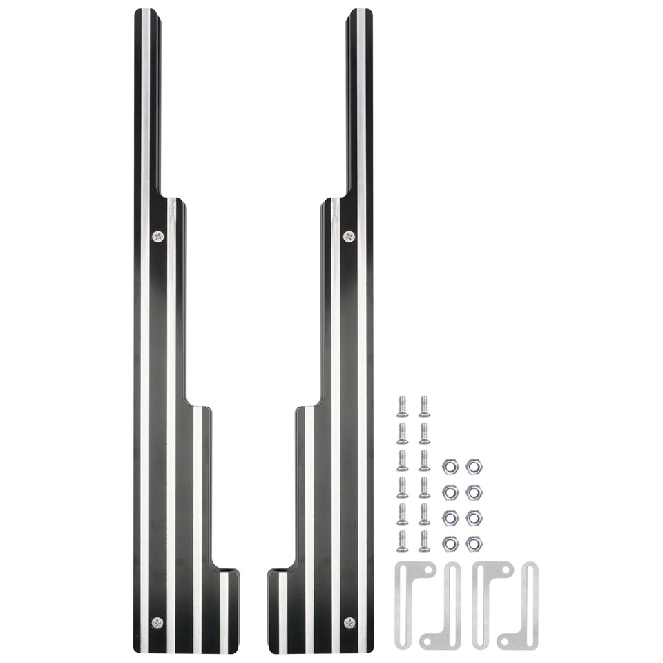 Supports Séparateurs Câbles Bougies Allumage Aluminium - Pour Moteurs V8 SBC BBC SBF, Diamètre Fil 9.5 Mm