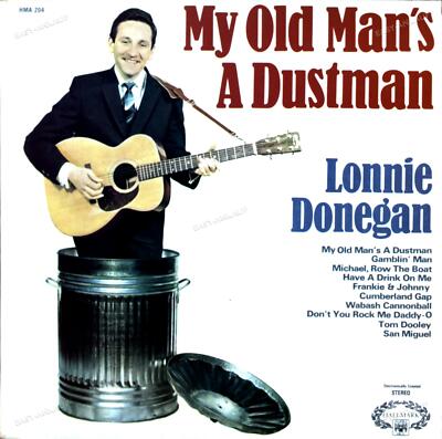 Lonnie Donegan - My Old Man's A Dustman LP 1973 (VG/VG) .
