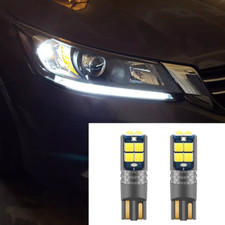 2Pcs 6000K Super White LED DRL Light Bulbs For Honda Accord Sedan Coupe 2013+